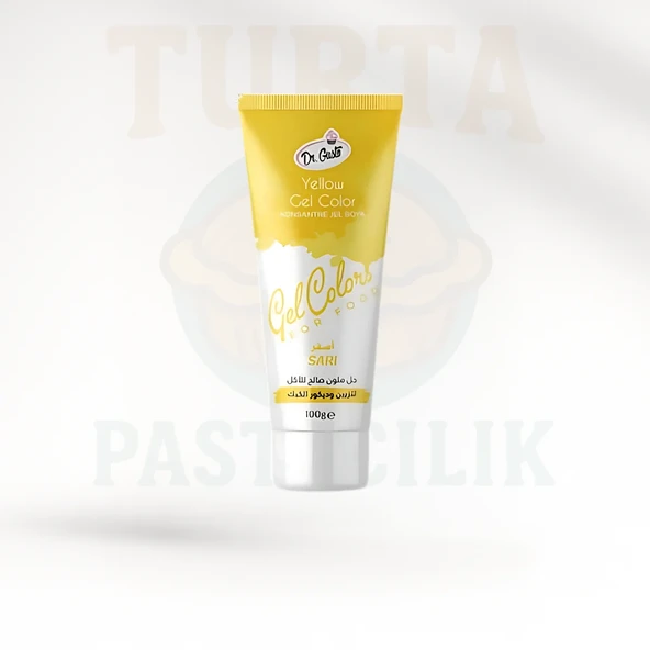 DR.GUSTO JEL BOYA 100 ML SARI ürün görseli 1