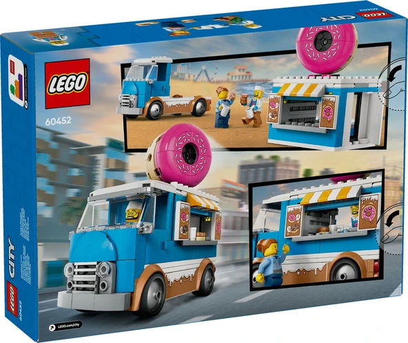 LEGO-60452 City Donut Kamyonu - Resim 2