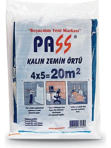 Pass Eko Kalın Zemin Örtüsü 20 m2 ürün görseli 1