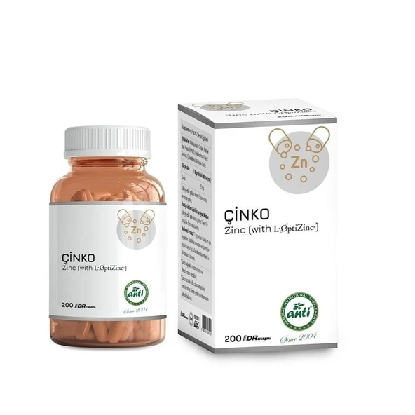 Anti L-Optizinc Zinc Çinko 60 Kapsül ürün görseli 1