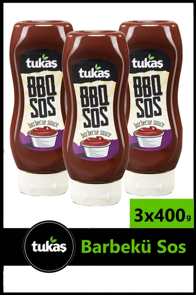 Tukaş Barbekü Sos 400 Gr x 3 Adet ürün görseli 1