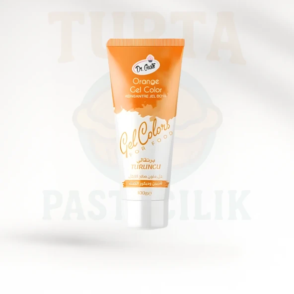 DR.GUSTO JEL BOYA 100 ML TURUNCU ürün görseli 1