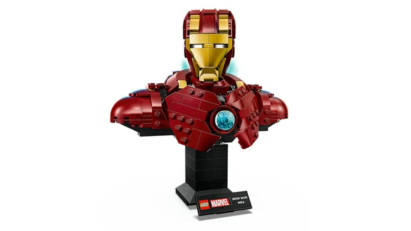 LEGO-76327 Marvel Iron Man MK4 Büstü - Resim 6