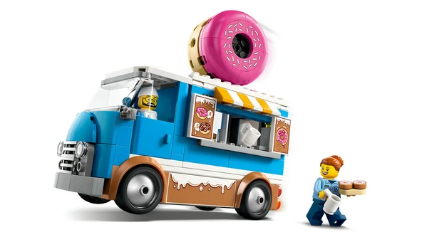LEGO-60452 City Donut Kamyonu - Resim 6