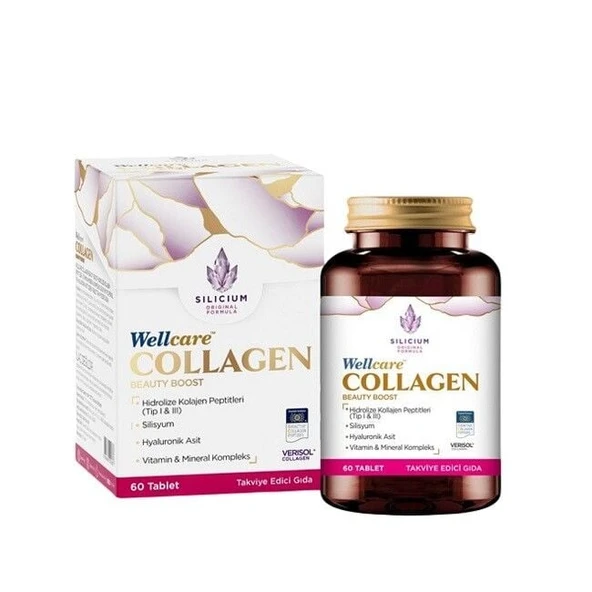 Wellcare Kolajen 1250 MG 60 Tablet ürün görseli 1