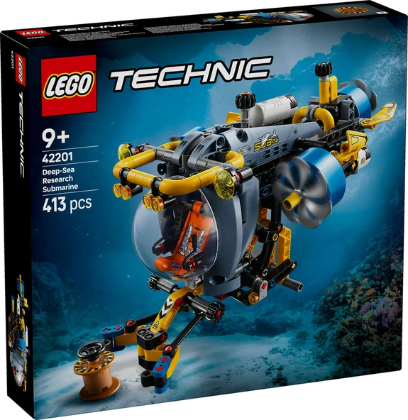 LEGO-42201 Technic Derin Deniz Araştırma Denizaltısı ürün görseli 1