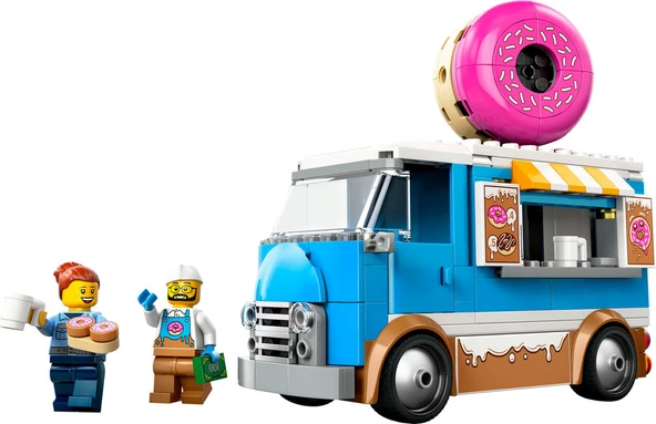 LEGO-60452 City Donut Kamyonu - Resim 7
