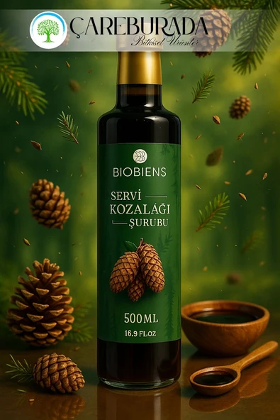 Biobiens - Servi Kozalağı Şurubu 500 Ml ürün görseli 1