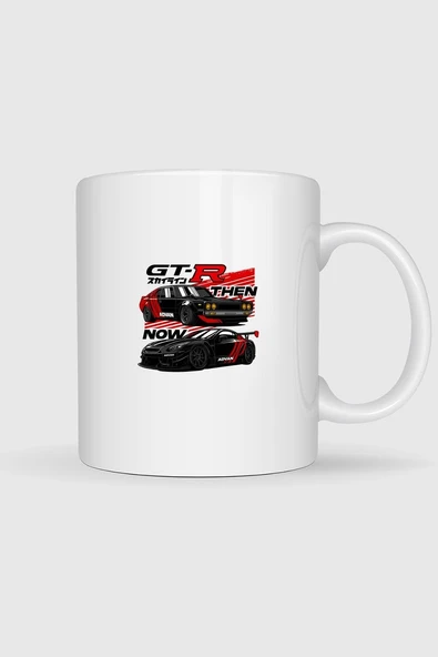 Nissan Gt-R R31 Ve R35 Advan Baskılı Kupa Bardak ürün görseli 1