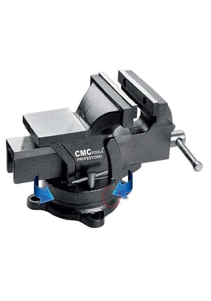 CMC DÖNERLİ TEZGAH MENGENE 100 MM ürün görseli 1
