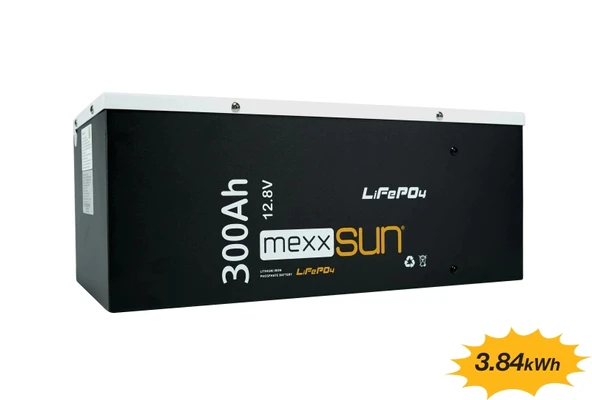 MEXXSUN Lityum Akü 12,8V 300Ah (LiFePo4) 3840Wh ürün görseli 1
