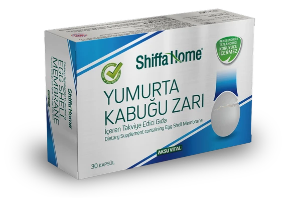 Shiffa Home Yumurta Kabuğu Zarı Kapsül 30 kapsül ürün görseli 1