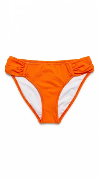 Turuncu Çok Dar Kalıp Kalın Kenarlı Bikini Altı ürün görseli 1