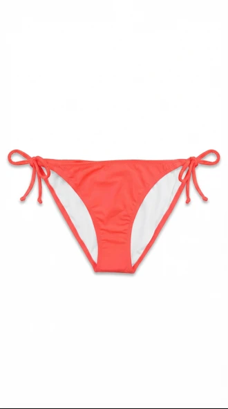 Nar Çiçeği Kenarları Ince Ipli Bağcıklı Bikini Altı ürün görseli 1