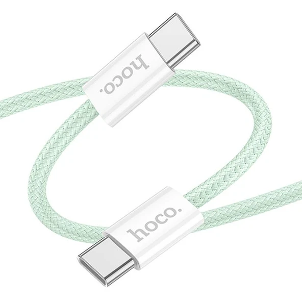 Hoco X104 60W Type-C to Type-C Hızlı Data ve Şarj Kablosu 1m ürün görseli 1