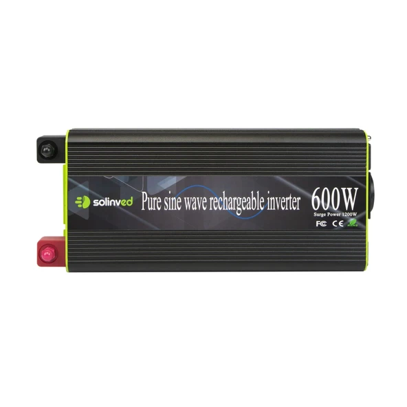 600W Tam Sinüs İnverter 12V ürün görseli 1