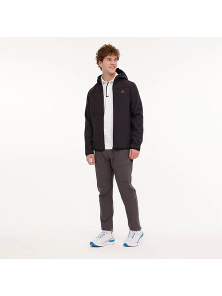 LUMBERJACK BSC SFTSHELL 4PR ANTRASİT SUİTİCİ OUTDOOR CASUAL SPOR MONT ürün görseli 1