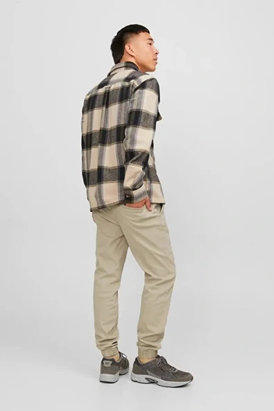 Jack&jones 12224518 Erkek Pantolon - Bej - Resim 2