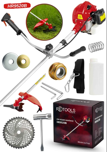 RETOOLS HR9520B BORDO YAN TIRPAN ürün görseli 1
