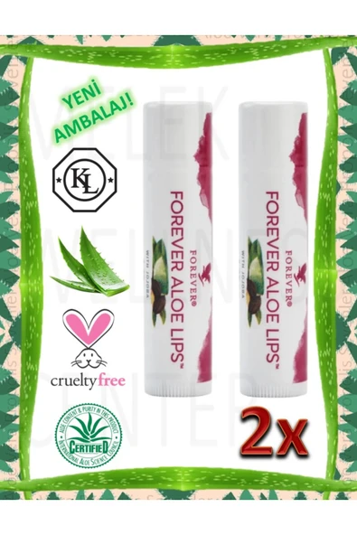Forever Living Forever Aloe Lips - 2 Adet Barkodlu Faturalı Ürün ürün görseli 1