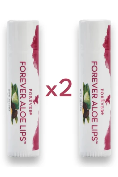 Forever Living Aleo Lips Dudak Koruyucu ve Nemlendirici Krem - Lips Stick 2'li ürün görseli 1
