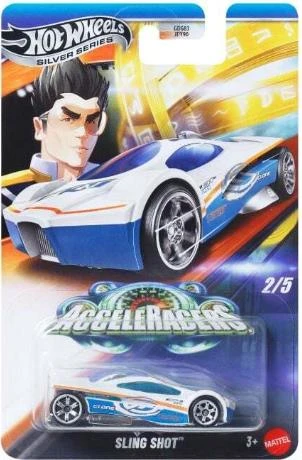 Hot Wheels Silver Series AcceleRacers GDG83 977K 5'li Set - Resim 5