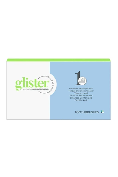 GLİSTER Amway Multi-action yumuşak Uçlu 4'lü Diş Fırçası ürün görseli 1