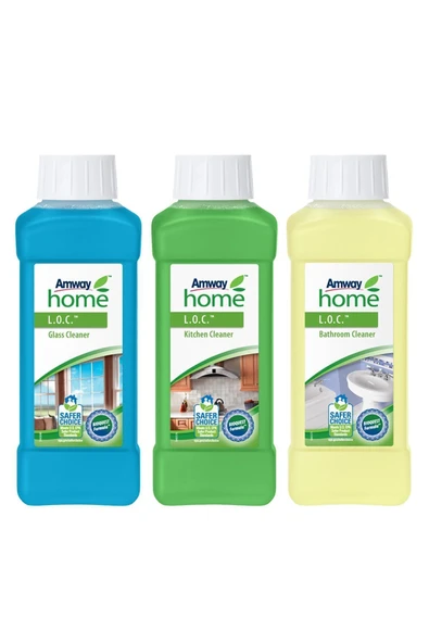Amway Home L.o.c. Mutfak+banyo+cam Temizleyiciler (500ml - 3'lü Set) ürün görseli 1