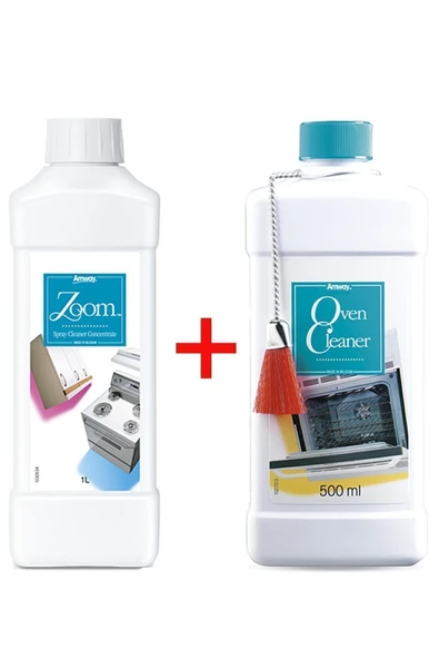 amway home Yağlı Yüzeyler Için Konsantre Sprey Temizleyici Zoom Ve Jel Fırın Temizleyici 1 litre + 500 ml ürün görseli 1