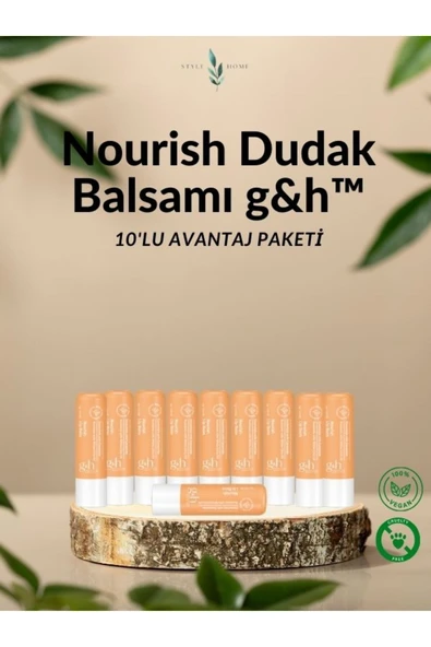 Amway Nourish Dudak Balsamı g&h™ 10 ADET ürün görseli 1