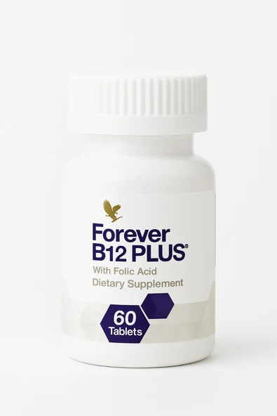Forever Living Forever B12 Plus | B12 Vitamini ve Folik Asit Takviyesi - Orijinal Ürün ürün görseli 1