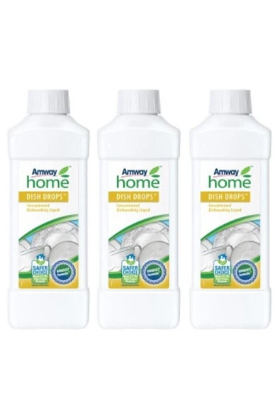 Amway Konsantre Sıvı Bulaşık Deterjanı Home™ Dısh Drops™3 Lü Set ürün görseli 1