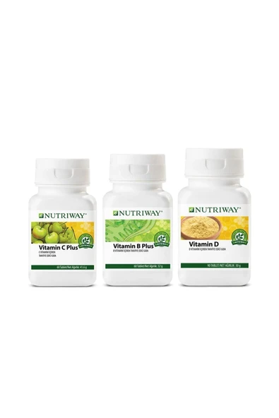 Amway Nutriway Corona Korunma Vitamin Seti, C, D Ve B Plus ürün görseli 1
