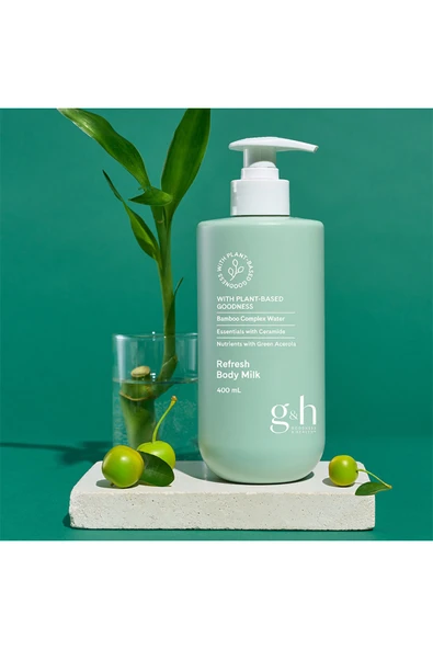 G&h Refresh Cildin Sağlıklı ve Canlı Gözükmesini Sağlayan Vegan Vücut Sütü ürün görseli 1
