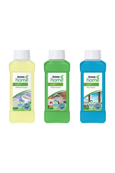 Amway Genel Yüzey Temizlik Seti-banyo-mutfak-cam Home™ L.o.c.™ 3x500ml ürün görseli 1