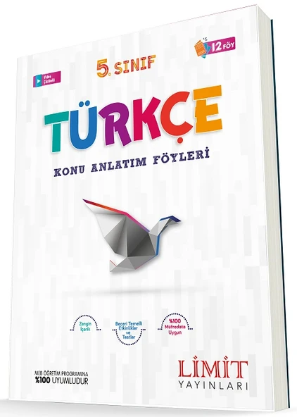 Limit 5.Sınıf Türkçe Konu Anlatım Föyleri ürün görseli 1