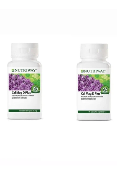 Amway Cal.mag D Plus 2 Kutu Nutriway Tablet ürün görseli 1