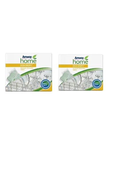 Amway Bulaşık Makinesi Için Tablet Deterjan Home™ Dısh Drops™ 2'li Paket ürün görseli 1