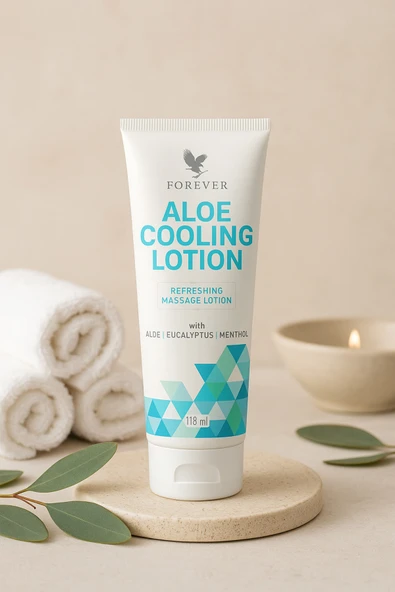 Forever Living Aloe Vera & Mentollü Serinletici Masaj Losyonu – 118 ml ürün görseli 1