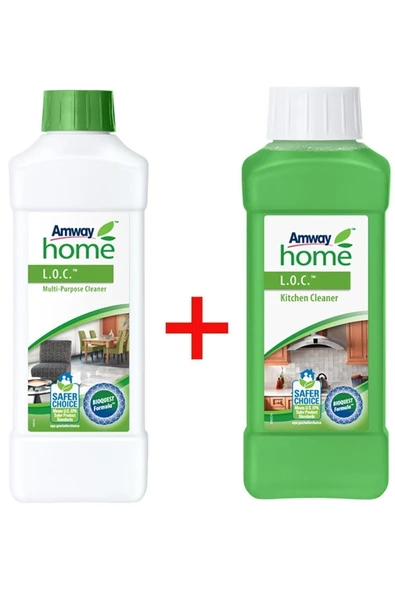 Amway Loc Çok Amaçlı Genel Temizlik Mutfak Temizlik Ikili Paket ürün görseli 1