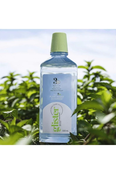 Amway Glister Multi-action Mouthwash With Aloe 500ml Ağız Bakım Suyu ürün görseli 1