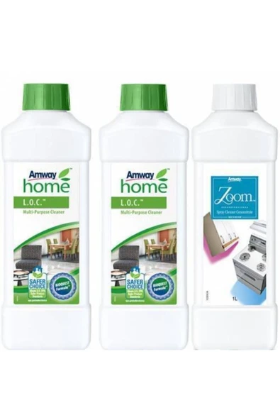 amway home Amway Loc Çok Amaçlı Temizleyici 2 Adet + Zoom Konsantre Sprey Temizleyici ürün görseli 1
