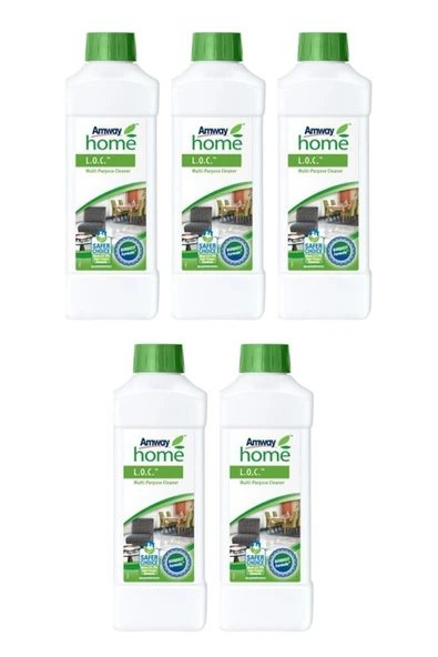 Amway Home L.o.c Çok Amaçlı Temizleyici 1 Lt X 5 Adet ürün görseli 1