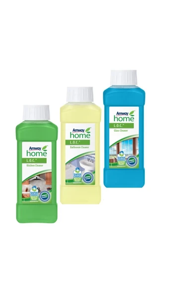 Amway Mutfak Temizleyici Home™ L.o.c.™ Cam Temizleyici ™ L.o.c.™ Banyo Temizleyici ™l.o.c. ürün görseli 1