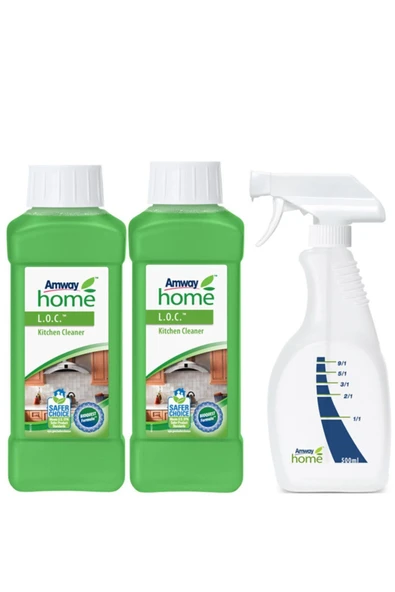 Amway Home Loc. Mutfak Temizleyici 500 Ml 2 Adet- Sprey Tabanca ürün görseli 1