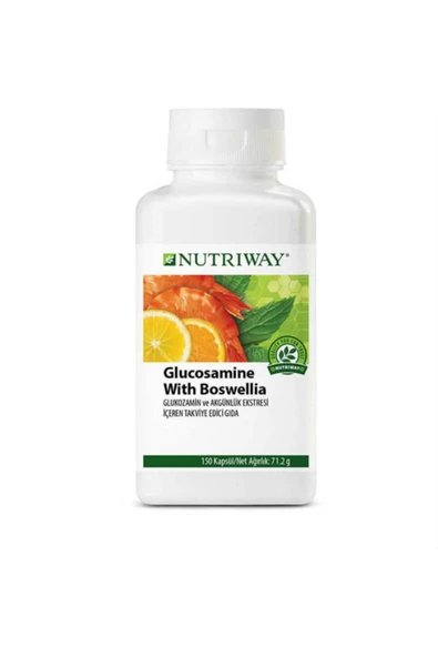 Nutriway Glucosamine With Boswellia ™ (150 KAPSÜL)diz Sıvı Kaybı Takviyesi ürün görseli 1