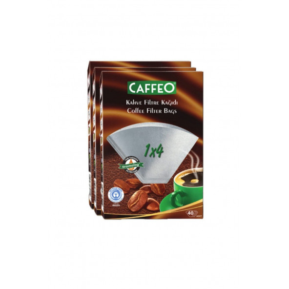 Caffeo Kahve Filtresi 1x4/40 3'lü Paket ürün görseli 1