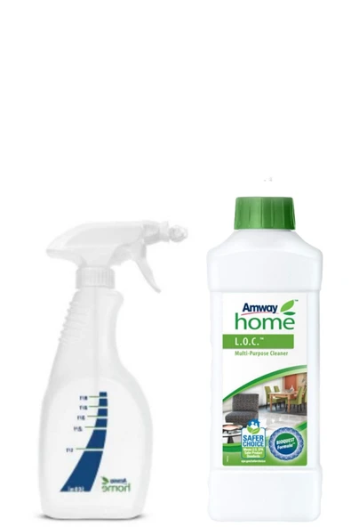 amway home Loc Çok Amaçlı Temizleyici (1 Lt ) +tabanca Püskürtmeli Şişe ürün görseli 1