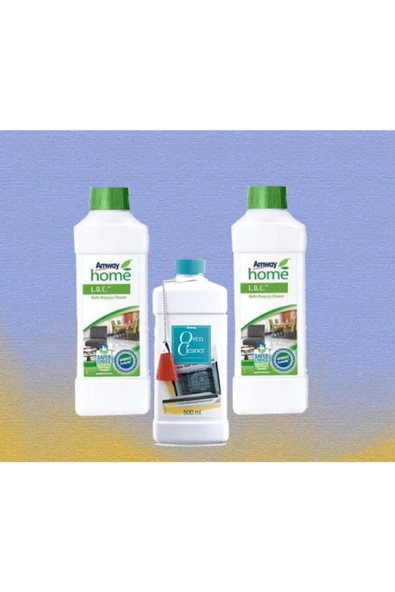 amway home Çok Amaçlı Temizleyici Jel  Fırın Temizleyicisi Amway 3'lü Set ürün görseli 1