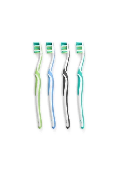 AMWAY GLISTER Multi-Action Diş Fırçası (Orta Sert) Glister™ (4 Adet) ürün görseli 1